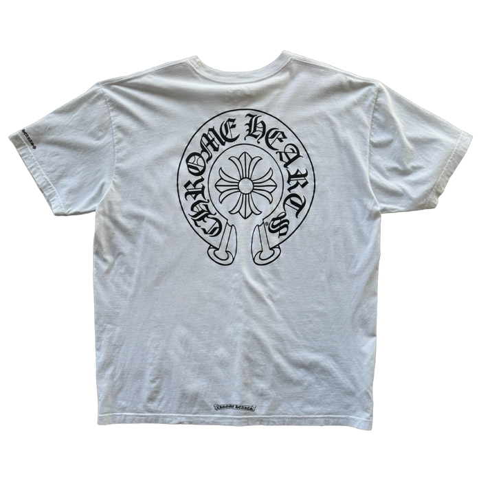 Chrome Hearts Horse Shoe Tee White | Vitnage Clothing Store Canada