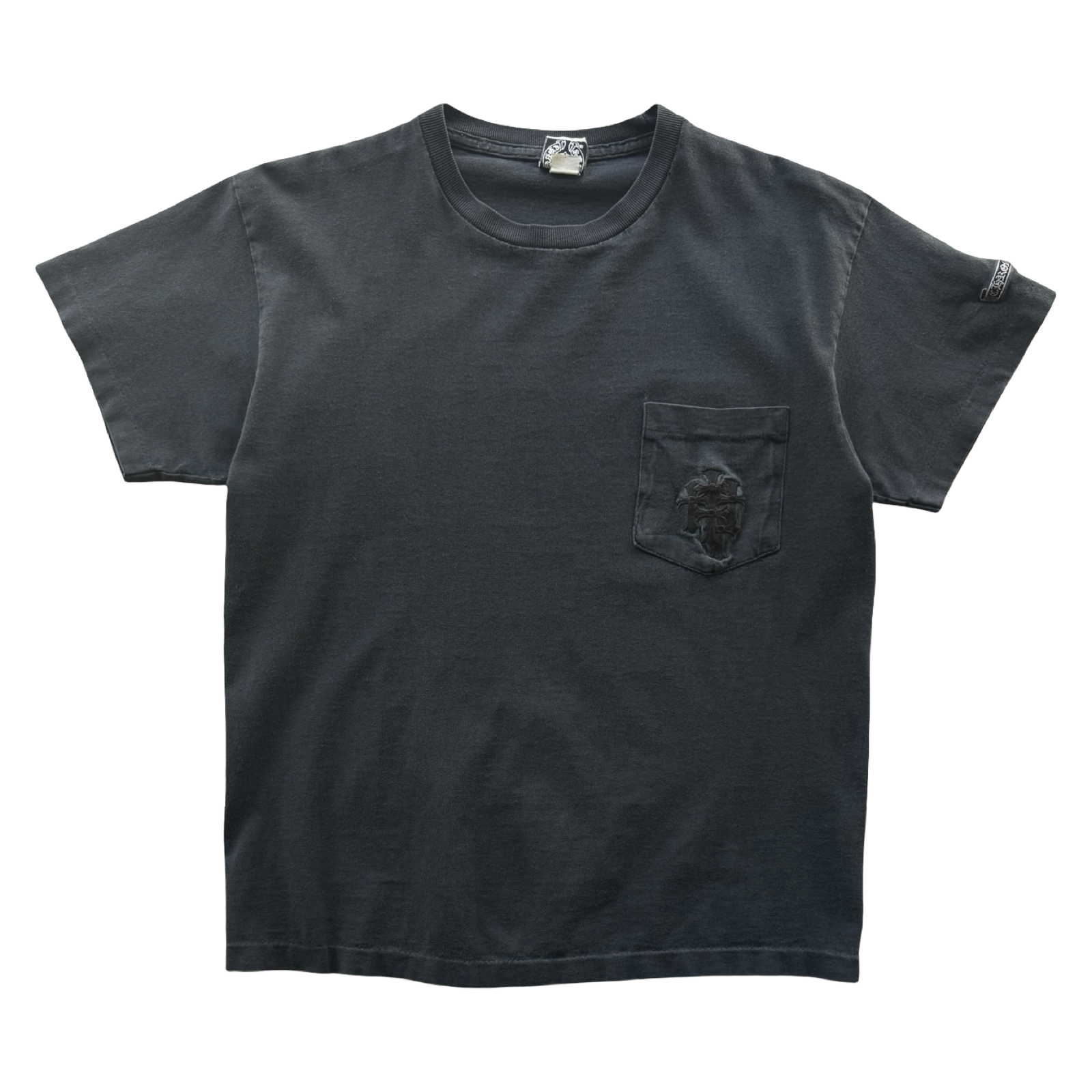 RARE Vintage Faded Chrome Hearts Embroidered Multi Cross Tee