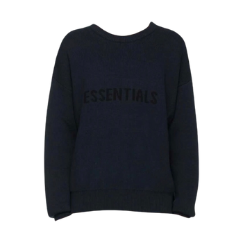 Fear Of God Essentials x SSENSE Knit Sweater 'Dark Navy'