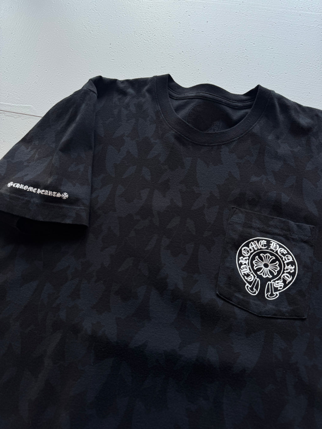 Chrome Hearts Crosses All Over scroll T-Shirt