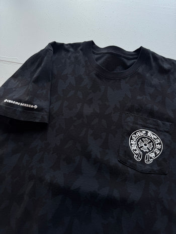 Chrome Hearts Crosses All Over scroll T-Shirt