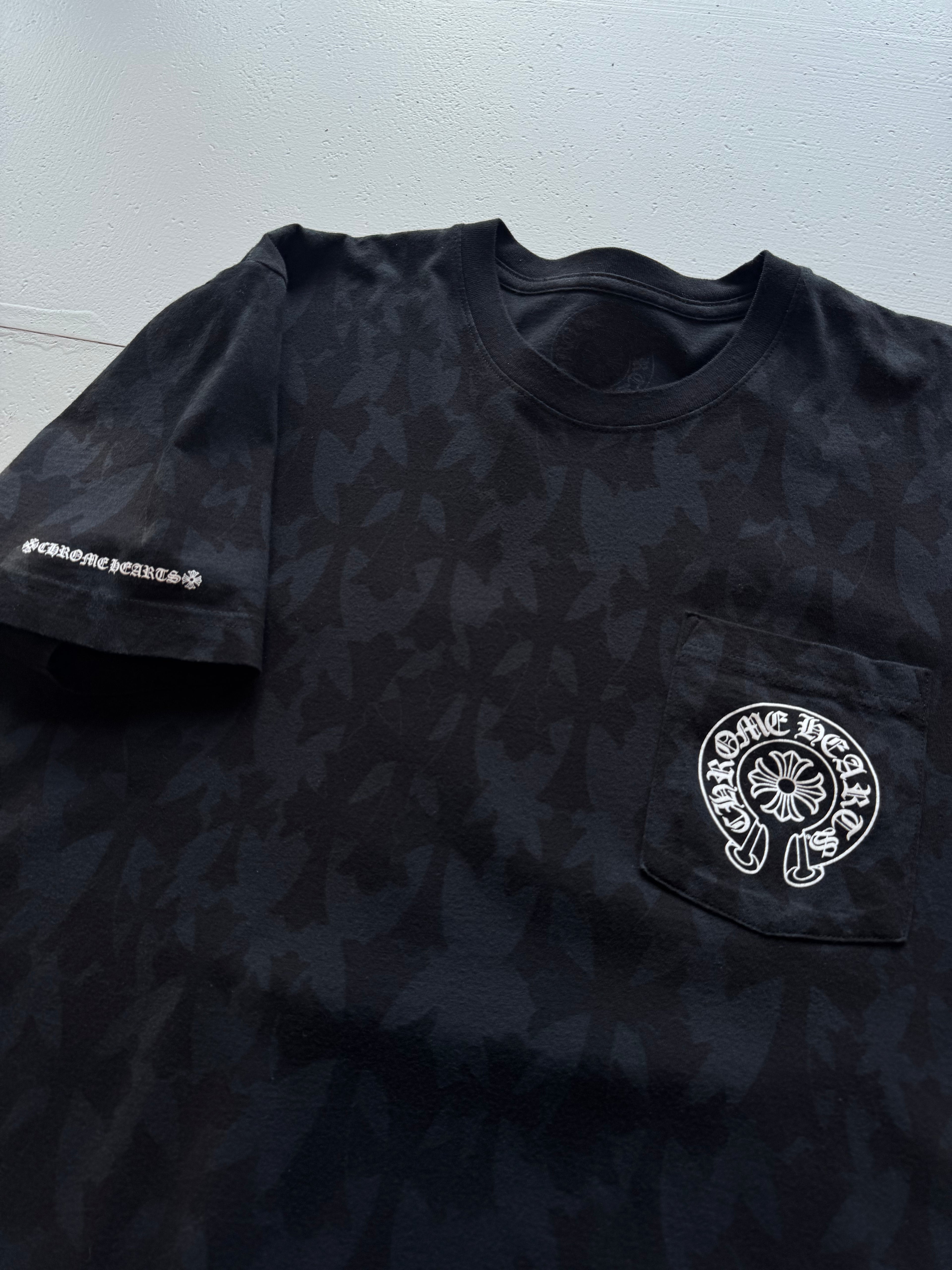 Chrome Hearts Crosses All Over scroll T-Shirt