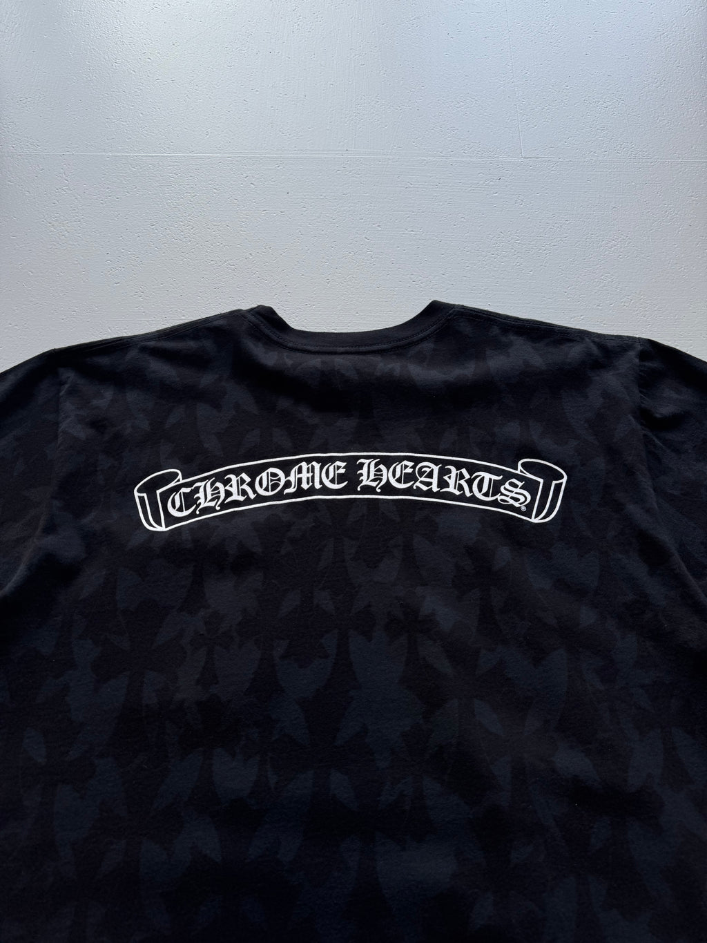 Chrome Hearts Crosses All Over scroll T-Shirt