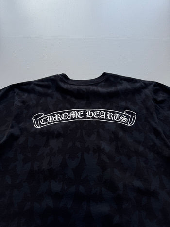 Chrome Hearts Crosses All Over scroll T-Shirt