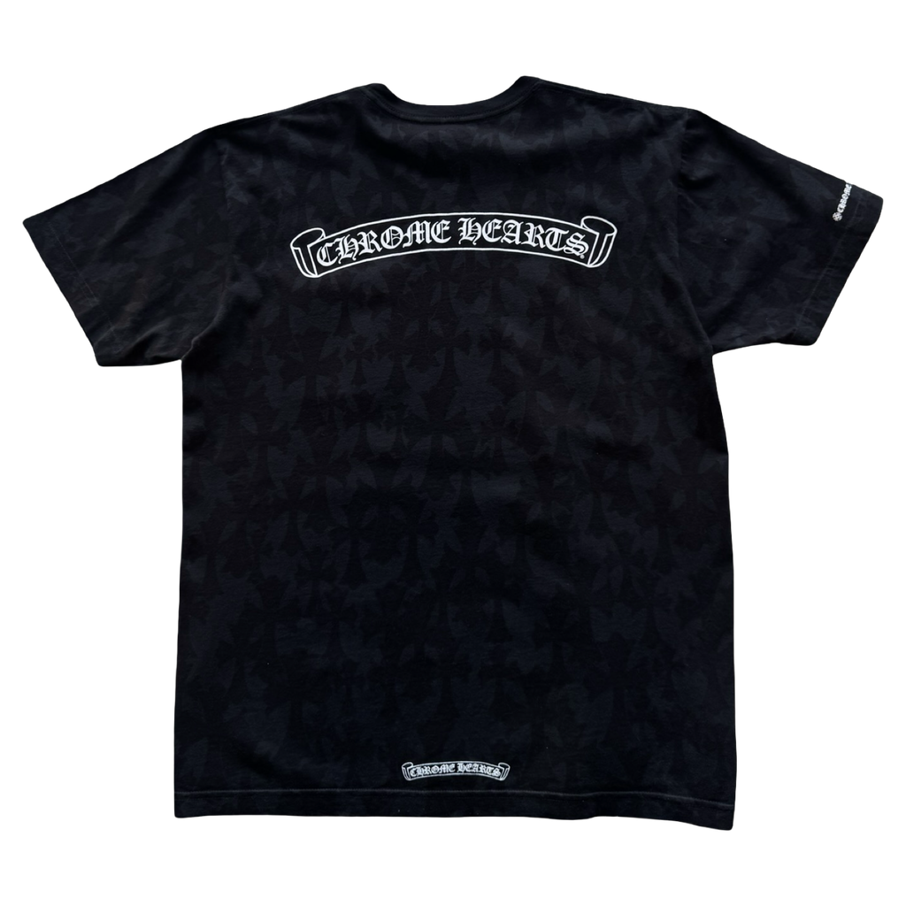 Chrome Hearts Crosses All Over scroll T-Shirt