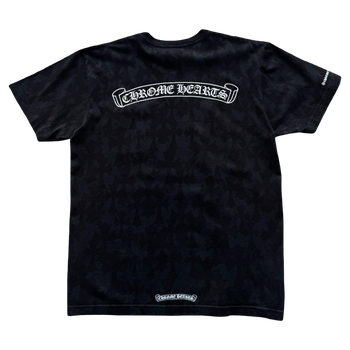 Chrome Hearts Crosses All Over scroll T-Shirt