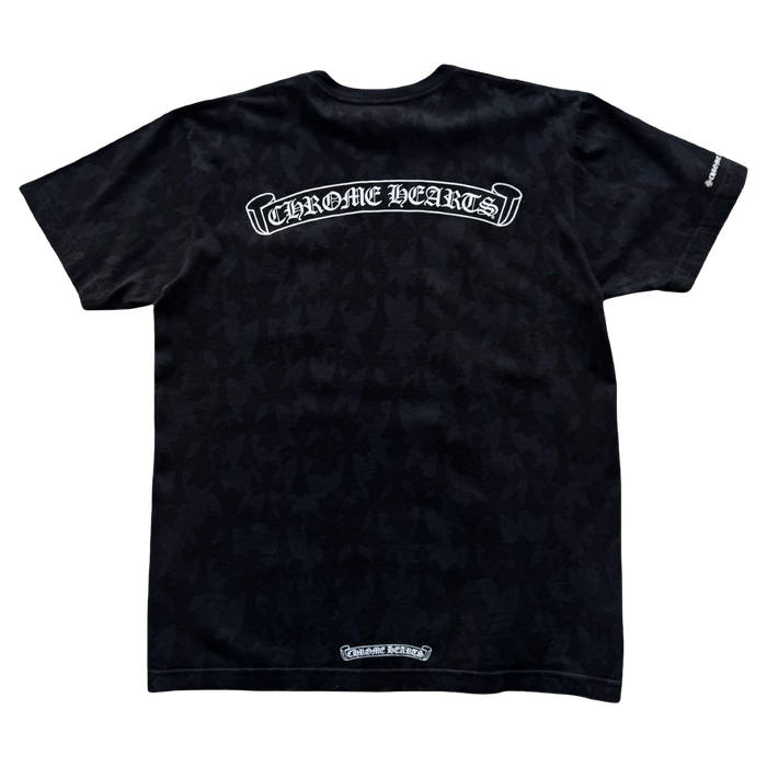 Chrome Hearts Crosses All Over scroll T-Shirt | Vitnage Clothing Store Canada