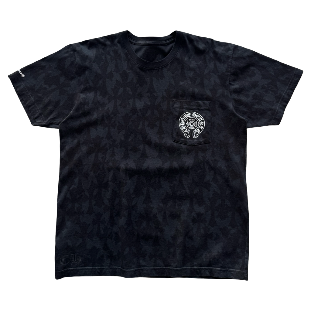 Chrome Hearts Crosses All Over scroll T-Shirt