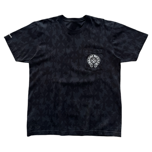 Chrome Hearts Crosses All Over Horseshoe T-Shirt | Vintage Clothing Store Canada