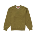 Supreme Small Box Logo Crewneck Heather Olive
