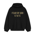 Essentials Fear Of God State Hoodie Black/Gold