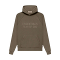 Essentials Fear Of God Hoodie Wood