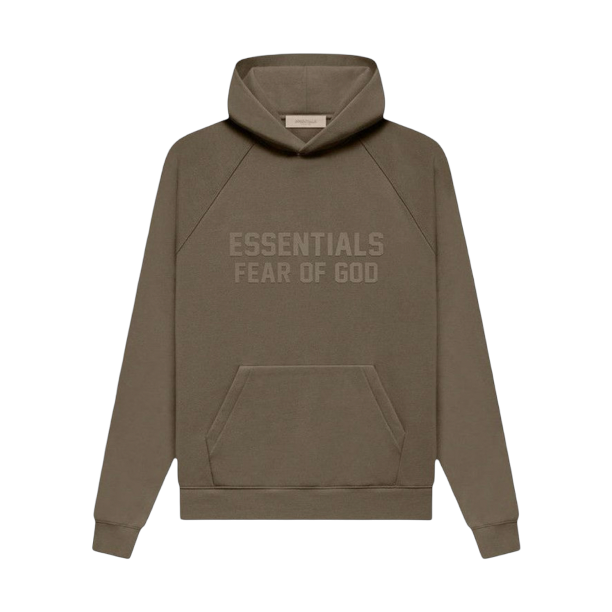 Essentials Fear Of God Hoodie Wood