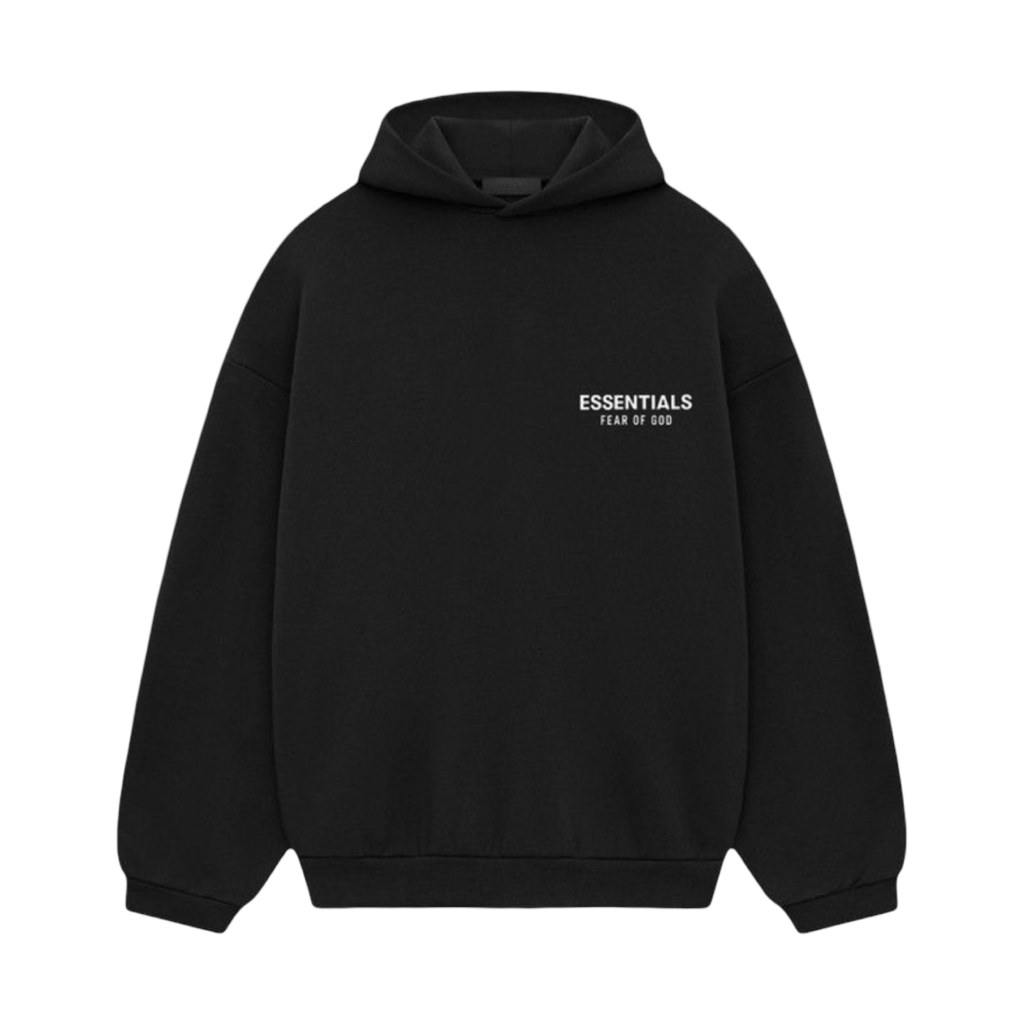 Essentials Fear Of God Fleece Hoodie II Black