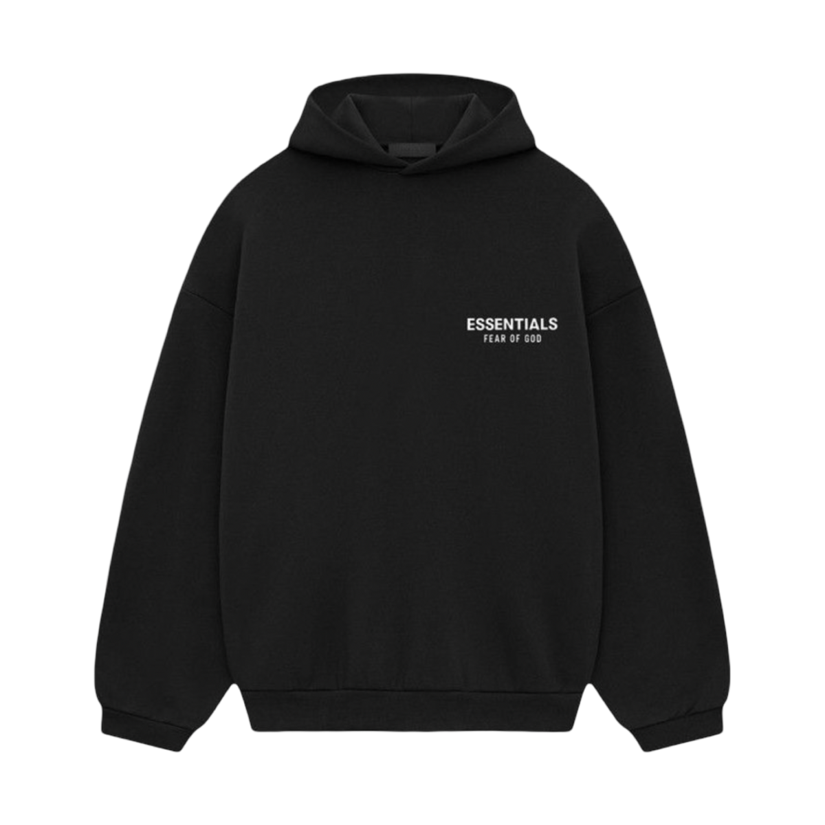 Essentials Fear Of God Fleece Hoodie II Black