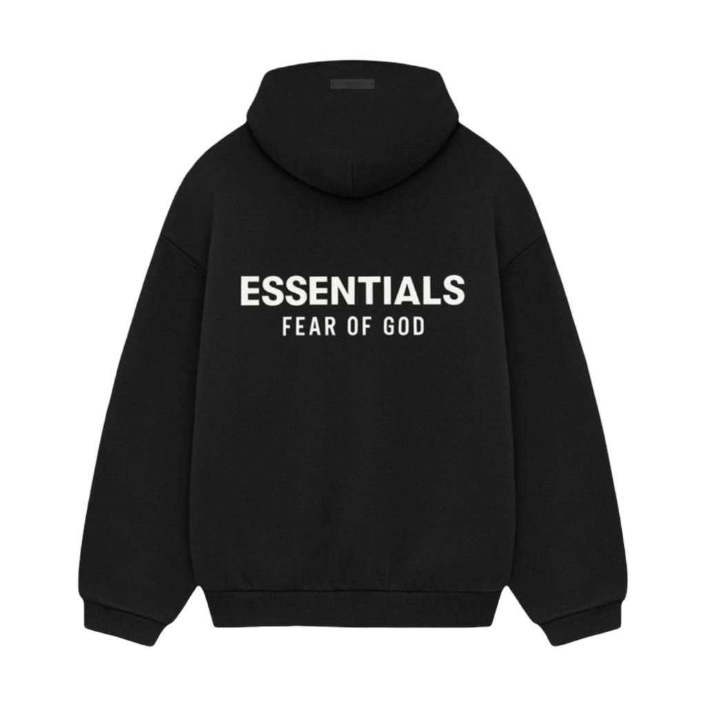 Essentials Fear Of God Fleece Hoodie II Black