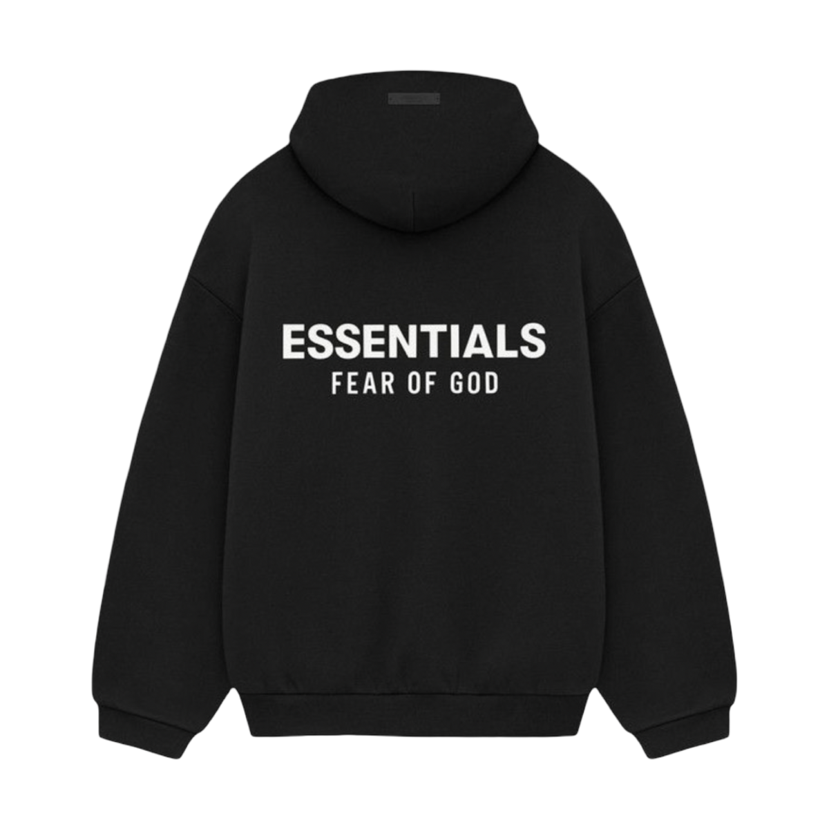 Essentials Fear Of God Fleece Hoodie II Black
