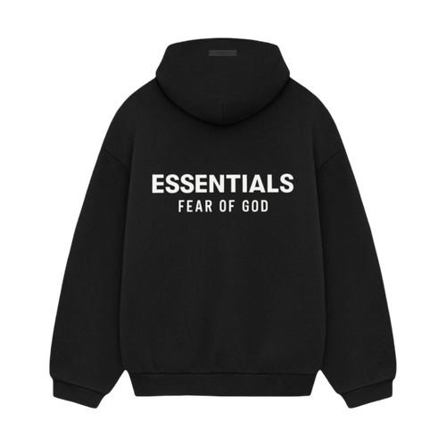Essentials Fear Of God Fleece Hoodie II Black