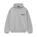 Essentials Fear Of God Fleece Hoodie II Heather Grey