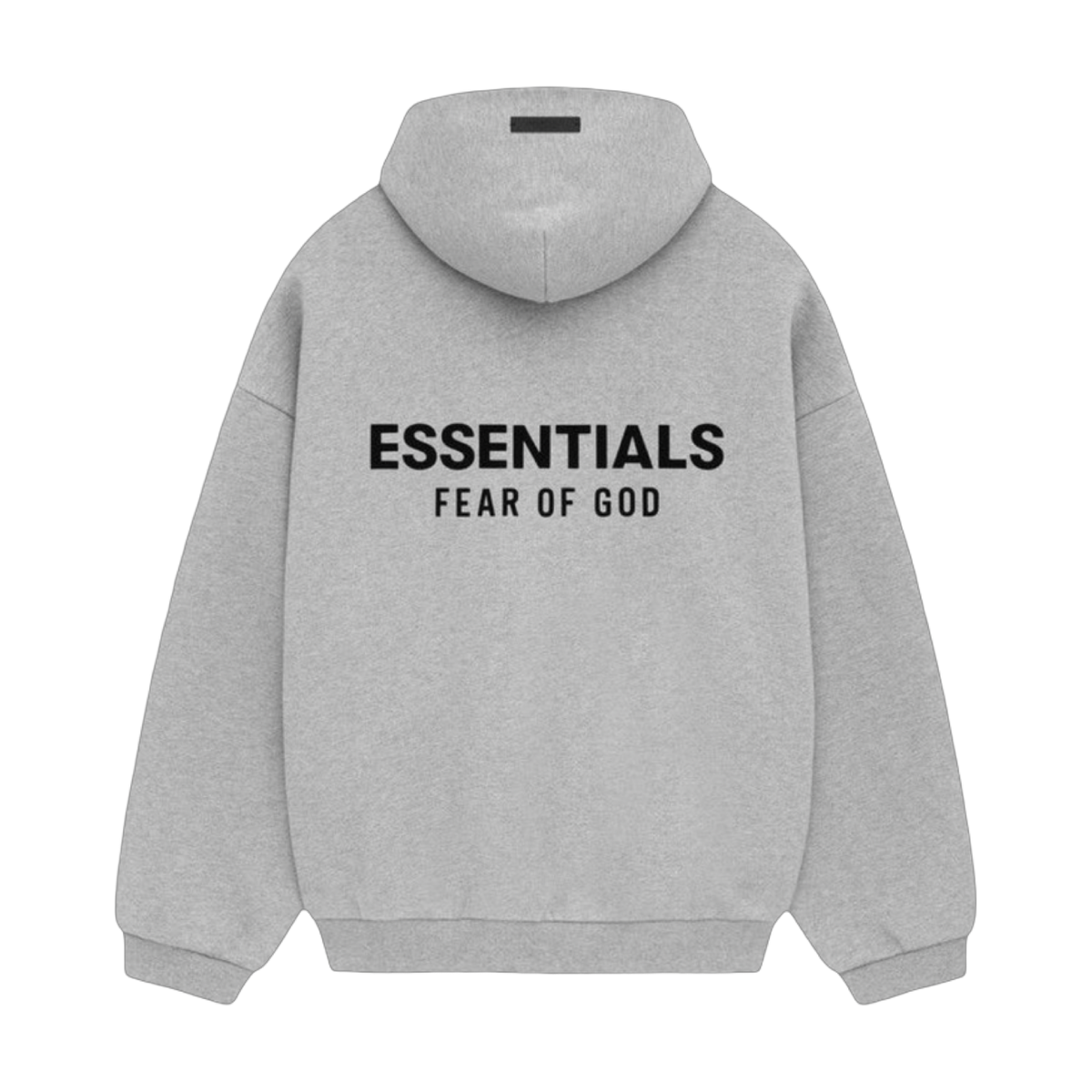 Essentials Fear Of God Fleece Hoodie II Heather Grey