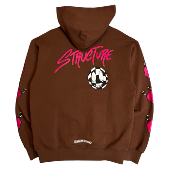 Chrome Hearts Matty Boy Structure Hoodie Brown