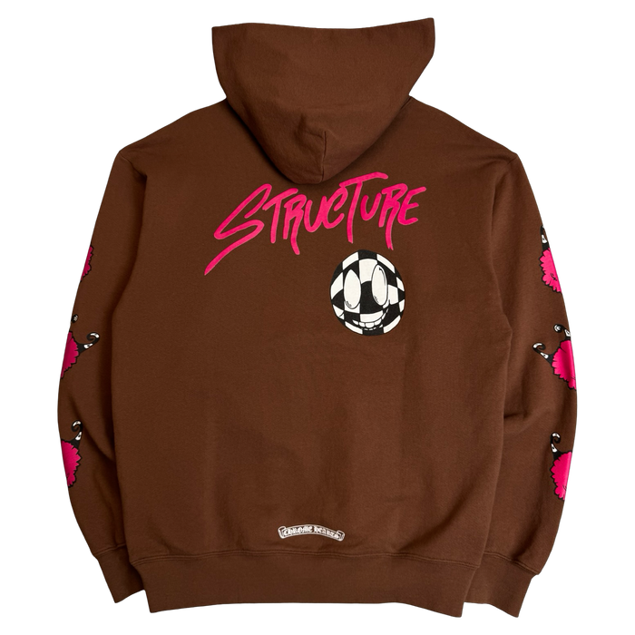 Chrome Hearts Matty Boy Structure Hoodie Brown | Vitnage Clothing Store Canada