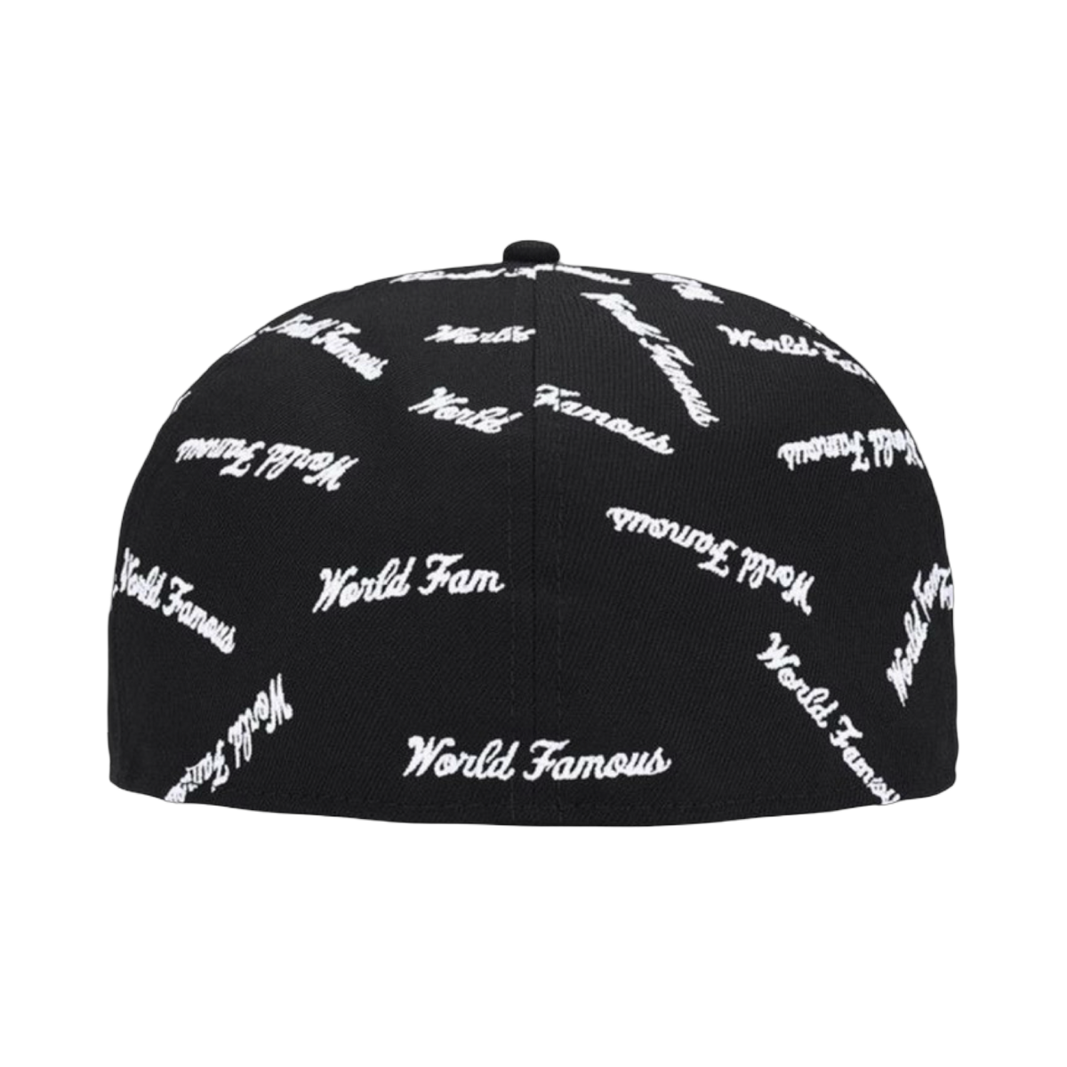 Supreme World Famous Box Logo New Era Hat Black
