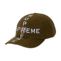 Supreme Cross 6-Panel Hat Olive