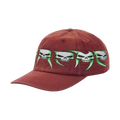 Supreme Skulls Spellout 6-Panel Hat Red