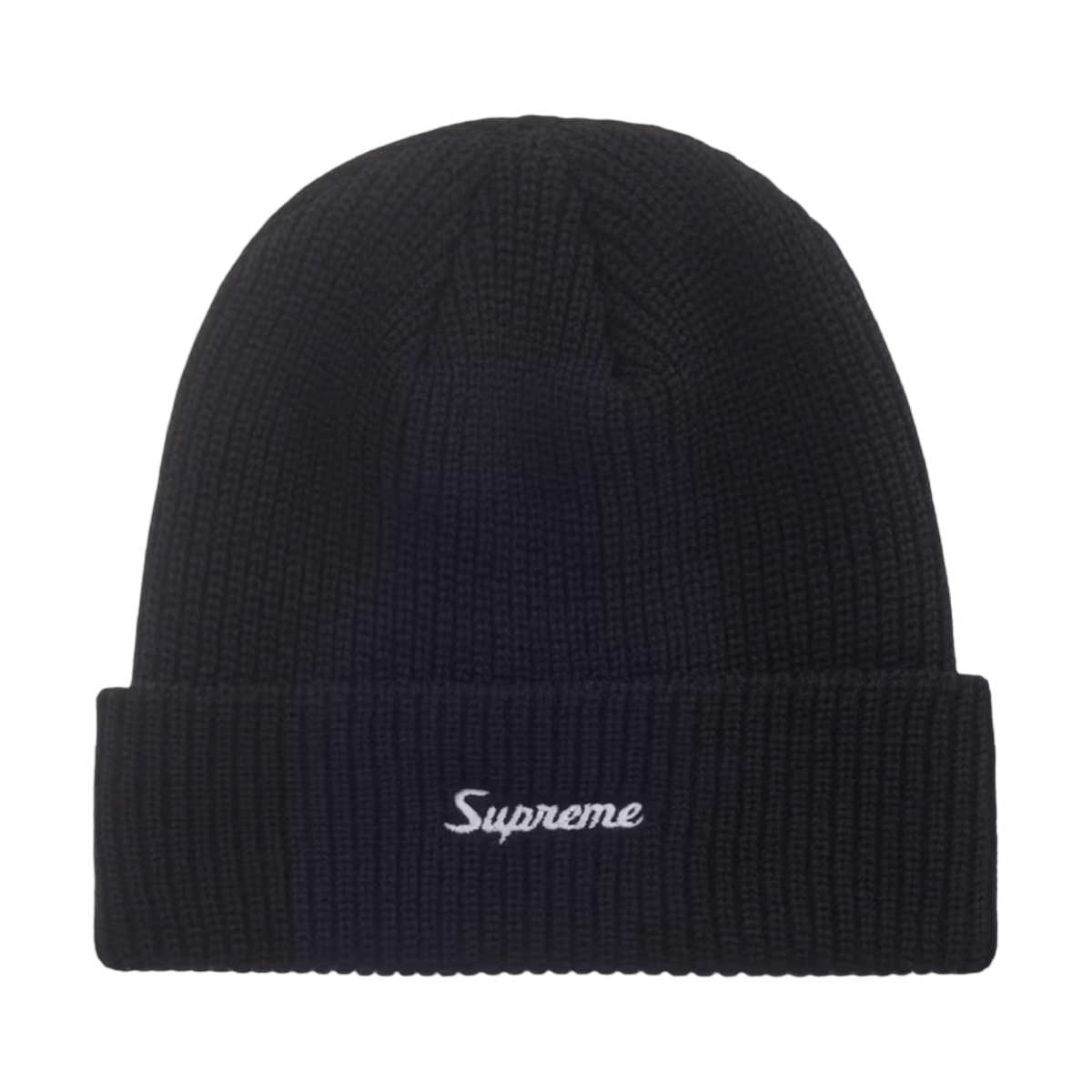 Supreme Loose Gauge Beanie Black