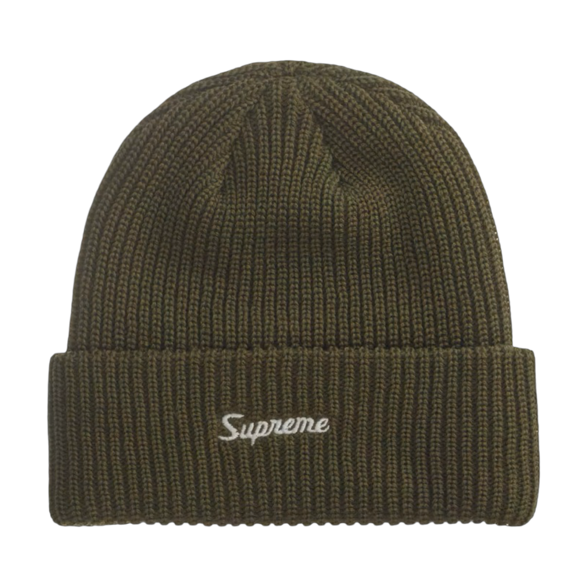Supreme Loose Gauge Beanie Olive