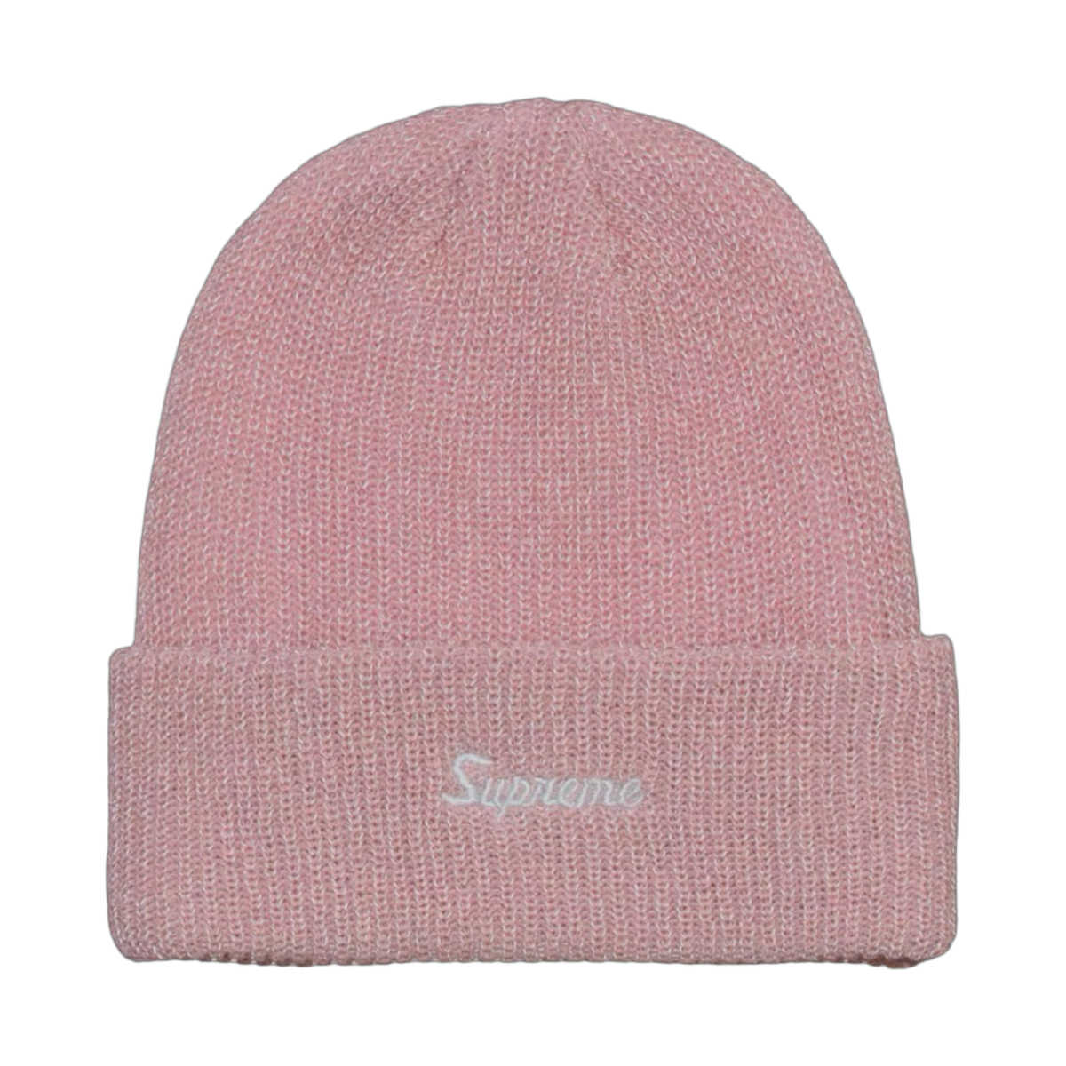 Supreme Loose Gauge Beanie Pink