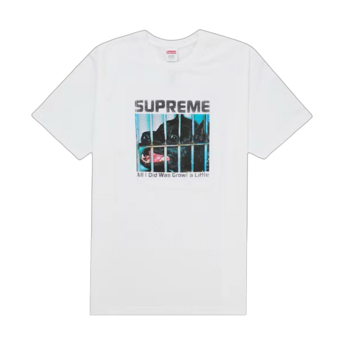 Supreme Growl Tee White