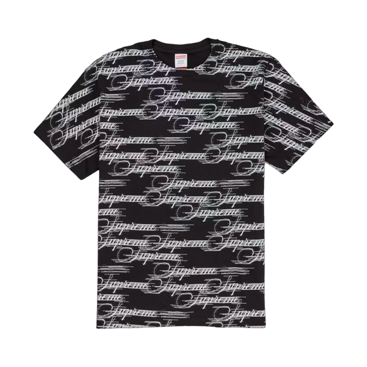 Supreme Script Tee Black