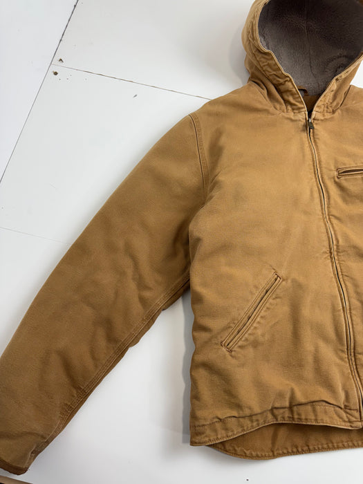 Carhartt Active Hooded Work Jacket Khaki | Vitnage Clothing Store Canada