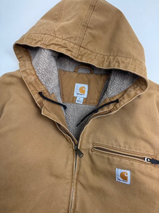 Carhartt Active Hooded Work Jacket Khaki | Vitnage Clothing Store Canada
