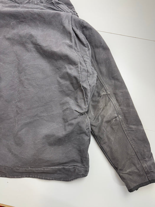 Carhartt Hooded Work Jacket Grey | Vitnage Clothing Store Canada