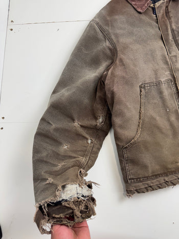 Vintage Carhartt Arctic Work Jacket Brown