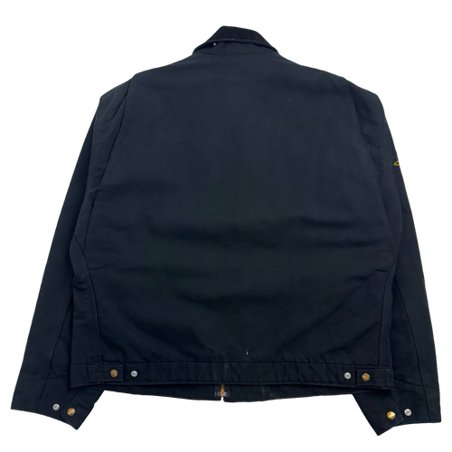 Vintage 2000s Carhartt Detroit Corporate Work Jacket Black | Vintage Clothing Store Canada