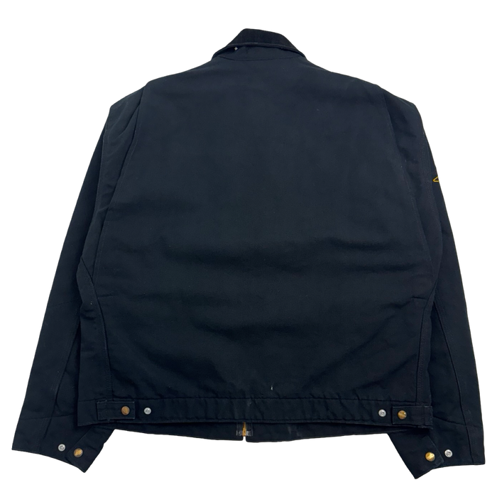 Vintage 2000s Carhartt Detroit Corporate Work Jacket Black | Vitnage Clothing Store Canada