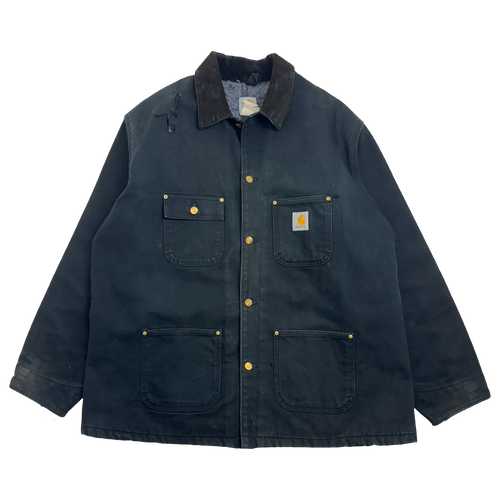 Carhartt Chore Work Jacket Black | Vintage Clothing Store Canada