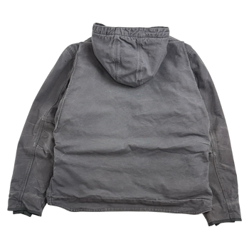 Carhartt Hooded Work Jacket Grey