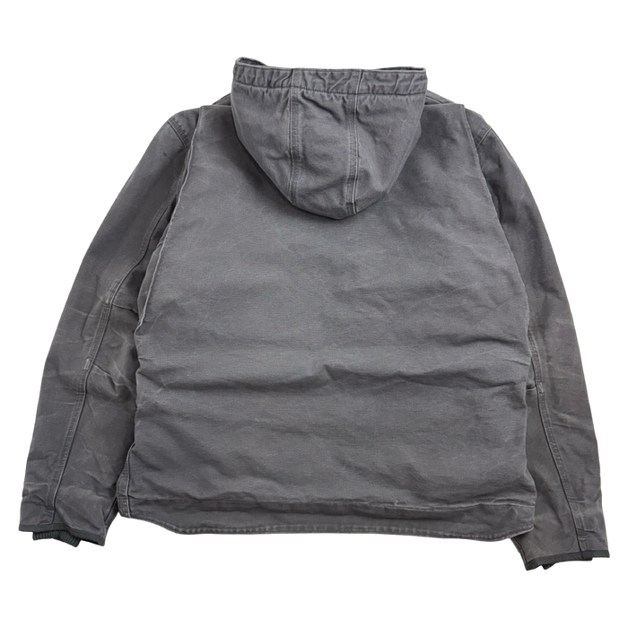 Carhartt Hooded Work Jacket Grey | Vitnage Clothing Store Canada