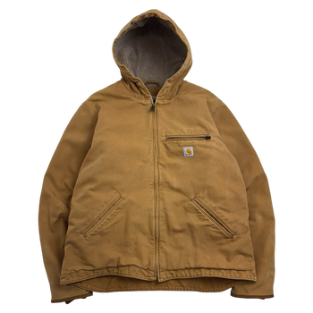Carhartt Active Hooded Work Jacket Khaki