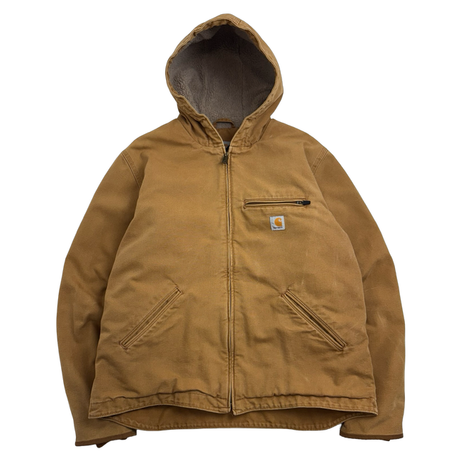 Carhartt Active Hooded Work Jacket Khaki