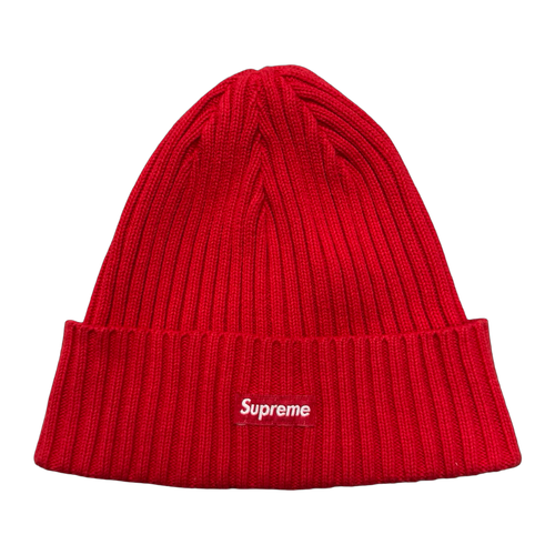 Supreme Overdyed Beanie Red (USED) | Vintage Clothing Store Canada