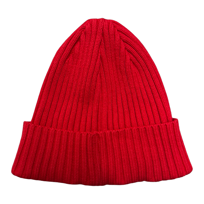 Supreme Overdyed Beanie Red (USED) | Vitnage Clothing Store Canada