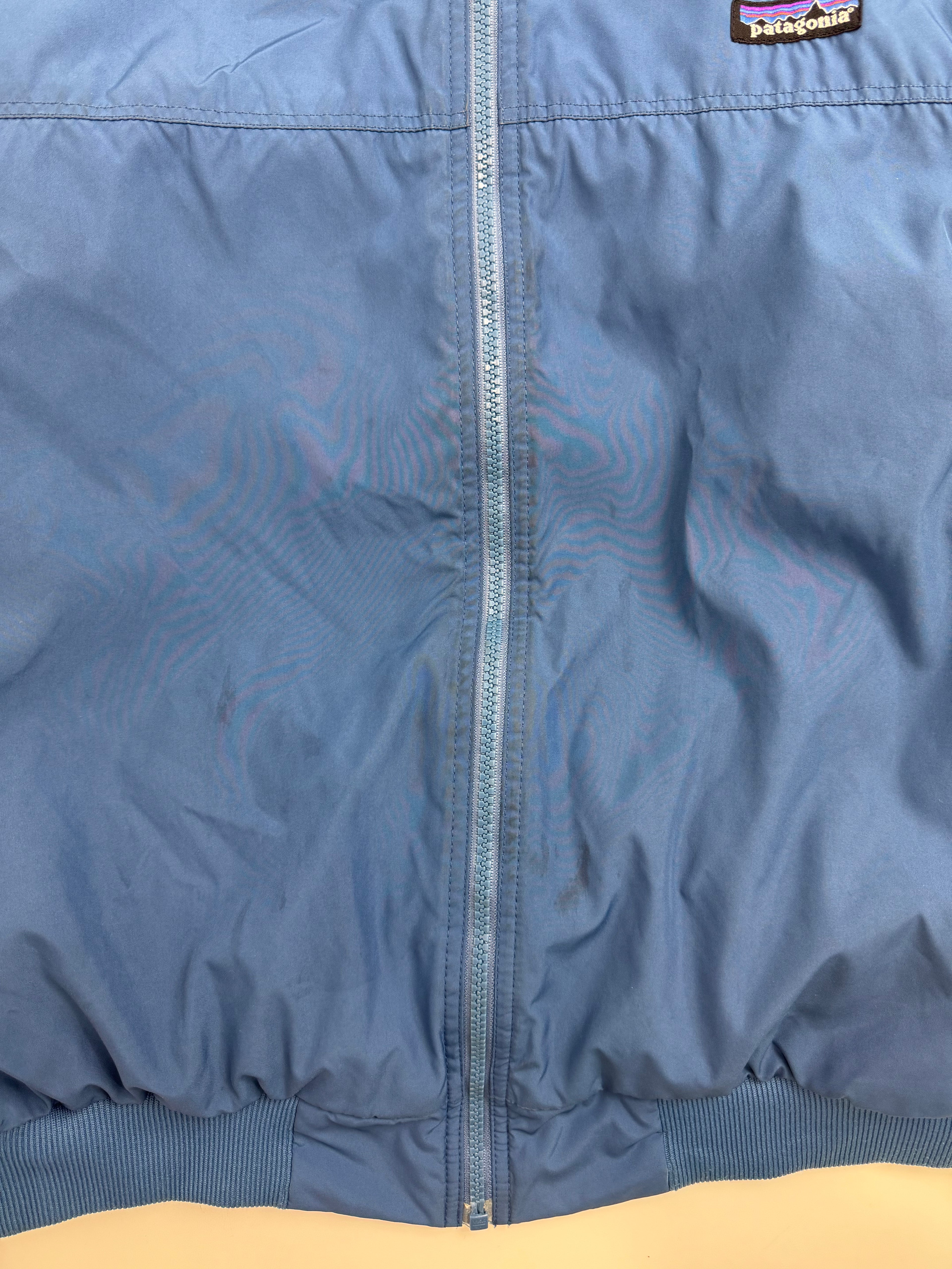 2000s Patagonia Fleece Lined Shell Jacket Blue