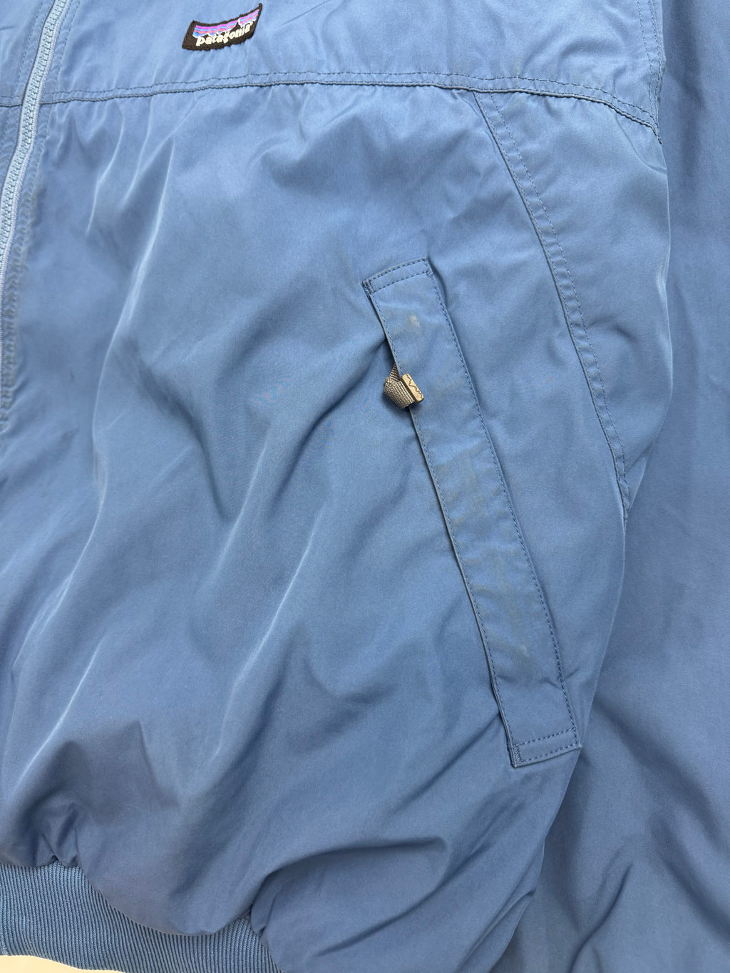2000s Patagonia Fleece Lined Shell Jacket Blue