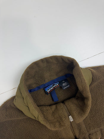 Vintage 1998 Patagonia Full Zip Synchilla Fleece Brown